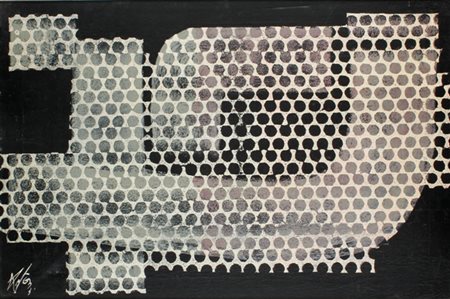 ENRICO DE TOMI Venezia 1912 - Roma 1983 Serie II Olio su tela, cm. 40 x 60...