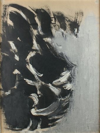 FRANCESCO DI COCCO Roma 1900 - 1989 Senza titolo, 1970 ca. Tecnica mista su...