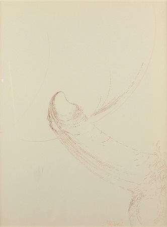 FABRIZIO CLERICI Milano 1913 - Roma 1993 Senza titolo, 1950 ca. Inchiostro su...