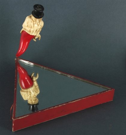 RAFFAELE BOVA Frignano 1946 Riflesso, 1982 Piccola scultura in legno,...