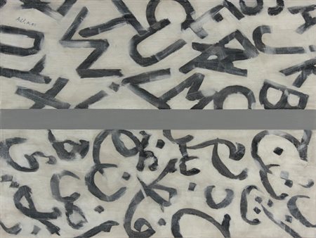 ALI NASSEREDDINE XX - XXI Secolo Senza titolo, 2002 Tecnica mista su tela cm....