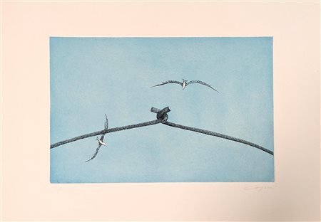  
Filo spinato I 
litografia cm 50x70