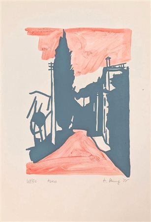  
Asolo 
litografia cm 49,5x35