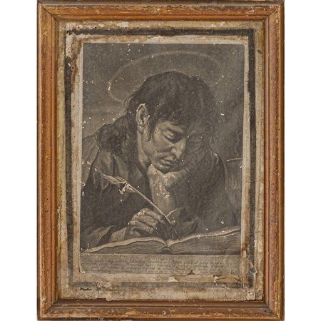 GIOVAN BATTISTA PIAZZETTA, Due stampe incise su carta