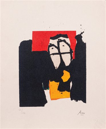 Robert Burns Motherwell (Aberdeen 1915-Provincetown 1991)  - The Red and Black