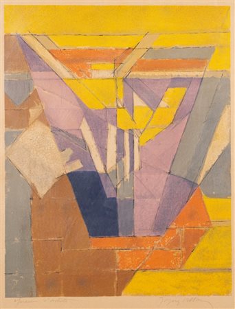 Jacques Villon (Damville 1863-Puteaux 1963)  - Comme il vous plaira - Ascension, 1957