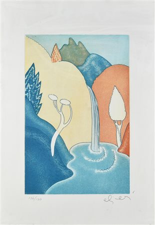 Luca Alinari SENZA TITOLO incisione, cm 47x31,5, su foglio cm 70x50; es....