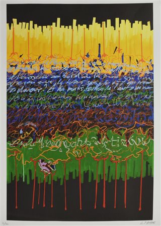 Richard Sainte Amans PSANNA, 2022 stampa tipografica su carta...