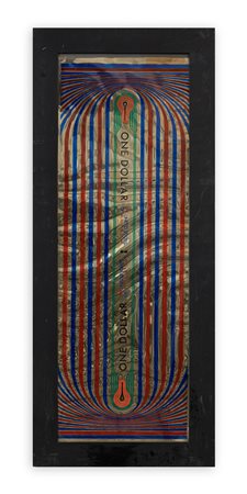 FRANCOIS DALLEGRET (1937) - US Dollar Bill, 1968