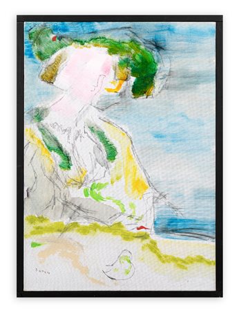 LAZZARO DONATI (1926-1977) - La dama dalla pera, 1970