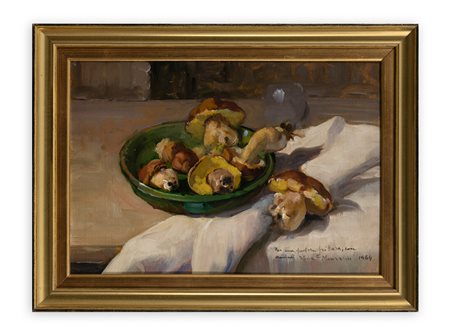 ELENA FALCO MARISALDI (1901-1986) - Funghi, 1964