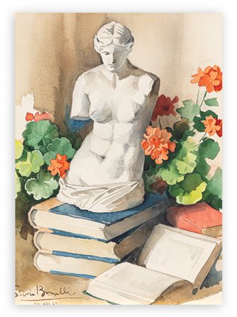 SILVIO BUSNELLI - Senza Titolo, 1949