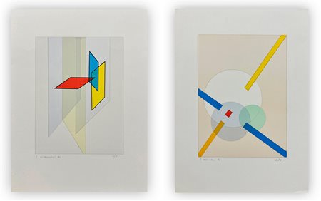 LUIGI VERONESI (1908-1998) - Lotto unico composto da 2 opere grafiche