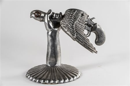 Valeriano Trubbiani , Macerata 1937 , "Vola colomba" 1970 scultura in...