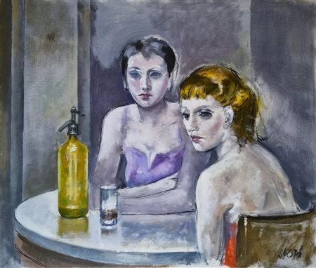 SUGHI ALBERTO Cesena 1928 - Bologna 2012 "Figure femminili"