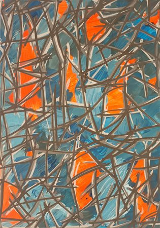 DE FILIPPI LEONIDA Milano (MI) 1969 Temporale 1994 Acrilico su tela...