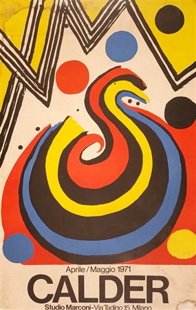 CALDER ALEXANDER Lawnton, Pennsylvania (Stati Uniti) 1898 Calder 1971 Poster...