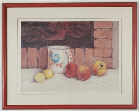 FIRMA INDECIFRATA N.D. ( -) 1900 Natura morta Serigrafia su carta es. PA...