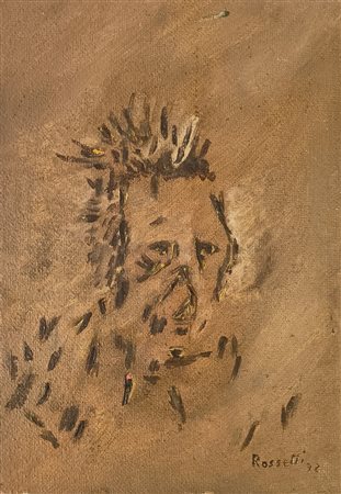 ROSSETTI LEOPOLDO Milano (Mi) 1912 Senza titolo 1972 Mista su faesite...