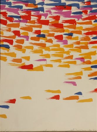 HSIAO CHIN Shangai (Cina) 1935 Senza titolo 1980 Serigrafia su carta a 10...