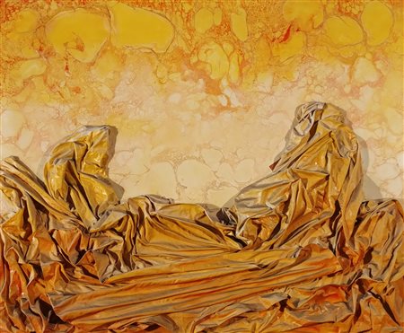 GUIDA MARIO Milano (Mi) 1931 Ipotesi barocca Mista su tela 100,00x120,00 Al...