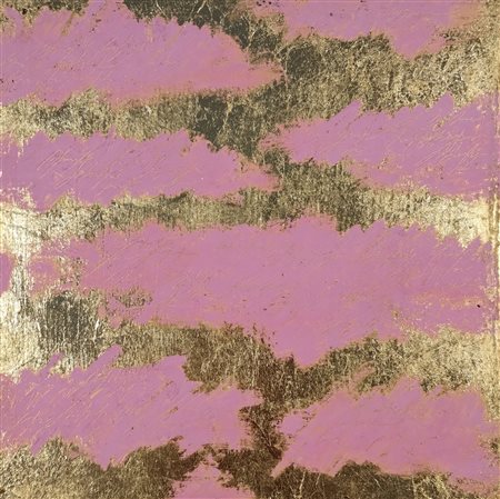 RAPETTI ALFREDO MOGOL Milano (Mi) 1961 Senza titolo 2007 Olio su foglia oro...