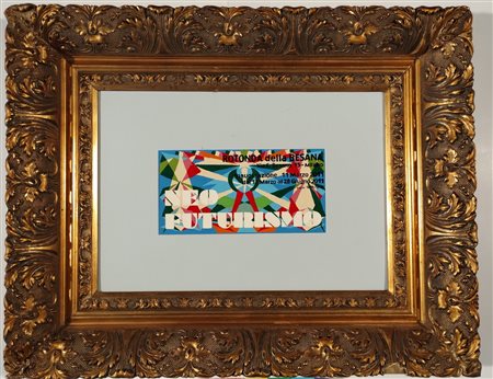 BROS Milano (Mi) 1981 Il volantino 2011 Mista su cartoncino 58,00x76,00...