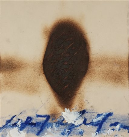 RAPETTI ALFREDO MOGOL Milano (Mi) 1961 Poesia 2023 Mista e combustione su...