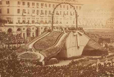 Ippolito Leonardi (XIX sec.)  - Senza titolo (Matrimonio di Amedeo di Savoia e Maria Letizia Bonaparte), 1888