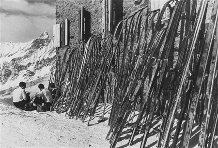 Riccardo Moncalvo (1915-2008)  - Cervinia, 1937