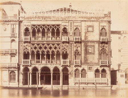 Carlo Naya (1816-1882)  - Venezia, Palazzo Cà Doro sul gran Canale, 1860s/1870s