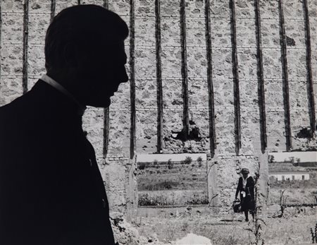 Paul Ronald (1924-2015)  - Marcello Mastroianni in "8½", 1963