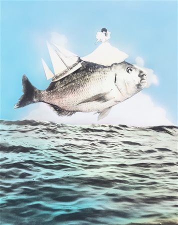 Licinio Sacconi (XX sec.)  - Pesce Volante, 1996