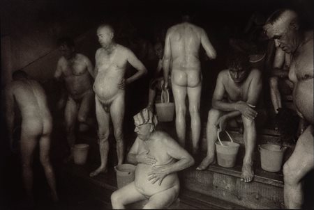 Laurence Salzmann (1944)  - Senza titolo (Bagno turco), 1980s