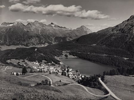 Albert Steiner (1877-1965)  - St. Moritz, 1940s