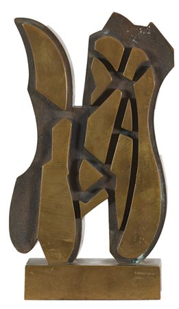 Pietro Consagra (Mazara del Vallo (Tp), 1920 - Milano, 2005) Bifrontale 1...