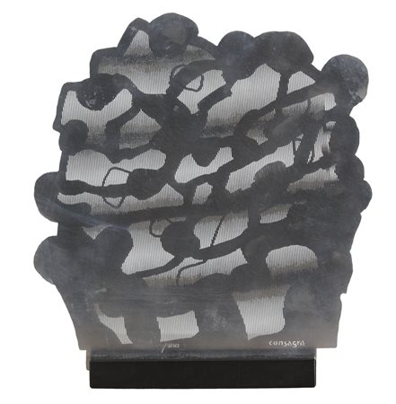 Pietro Consagra (Mazara del Vallo (Tp), 1920 - Milano, 2005) Sotilissima...