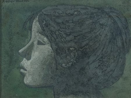 Xavier Bueno (Vera de Bidasoa, 1915 - Fiesole (Fi), 1979) Profilo di Bimba...