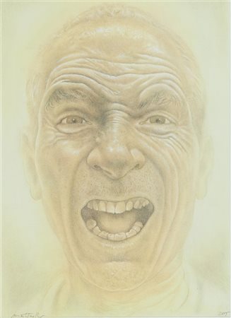 Andrea Martinelli (Prato, 1965) L'urlo (Studio N°2) 2005 Matita, pastello e...