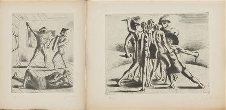 Giorgio De Chirico (Volos, 1888 - Roma, 1978) Lotto unico di due opere 1928...