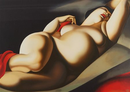Tamara De Lempicka (Varsavaia, 1898 - Cuernavaca, 1980) La bella Raffaella...