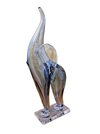 Elefante in vetro NasonMoretti, Anni '50 H 48 cm