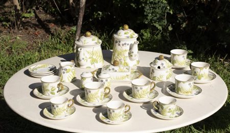 Set Villeroy & Boch modello Lid Forsa, XX secolo Composta da caffettiera,...