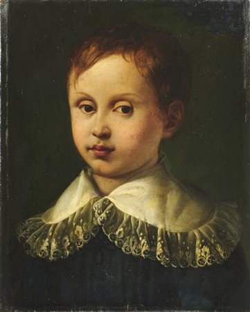 Scuola della prima metà del secolo XIX

"Ritratto di fanciullo" 
olio su tavola