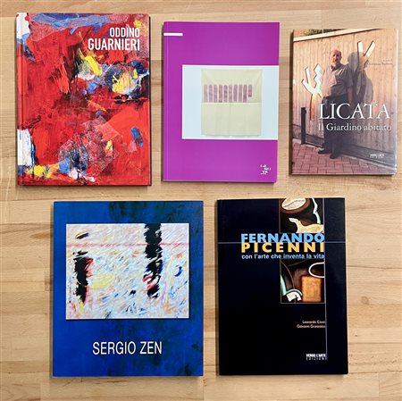 ARTE ITALIANA DEL DOPOGUERRA - Lotto unico di 5 cataloghi