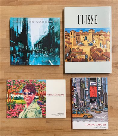 PITTURA FIGURATIVA (FACCINCANI, CANCOGNI, CAPUTO, ULISSE) - Lotto unico di 4 cataloghi