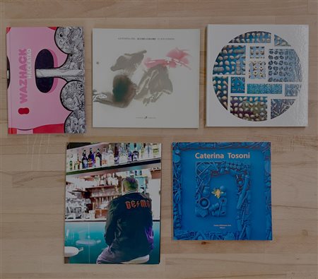 ARTE CONTEMPORANEA - Lotto unico di 5 cataloghi