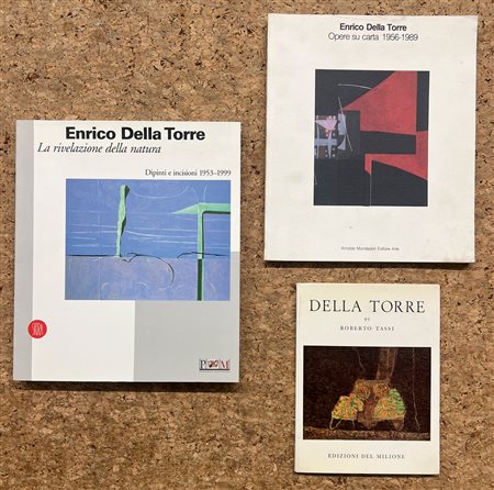 ENRICO DELLA TORRE  - Lotto unico di 3 cataloghi