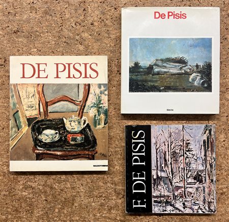 FILIPPO DE PISIS - Lotto unico di 3 cataloghi
