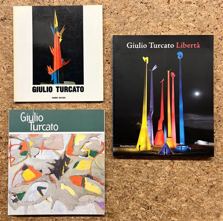 GIULIO TURCATO - Lotto unico di 3 cataloghi